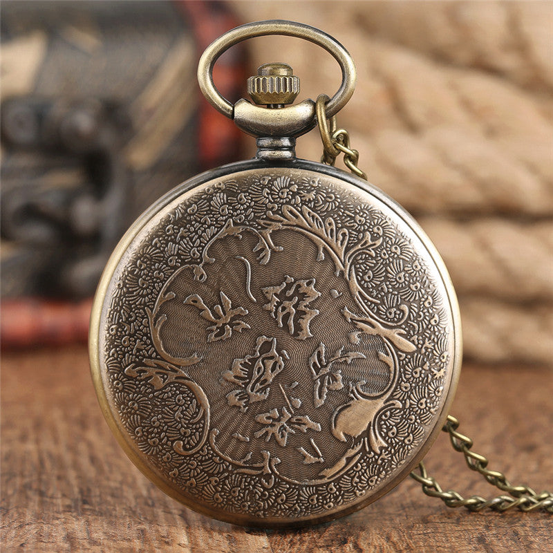 Zodiac style pocket watch for Scorpio
